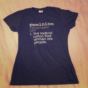 Feminism t-shirt, new!